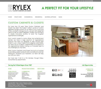 Closet and Cabinet Website